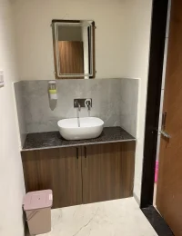 new dharmashala bedroom washarea
